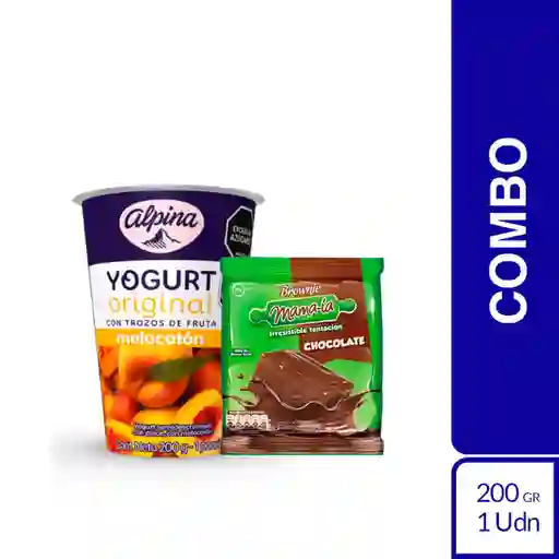 Combos Plus One: Original Melocotón + Mama-Ía Brownie Chocolate