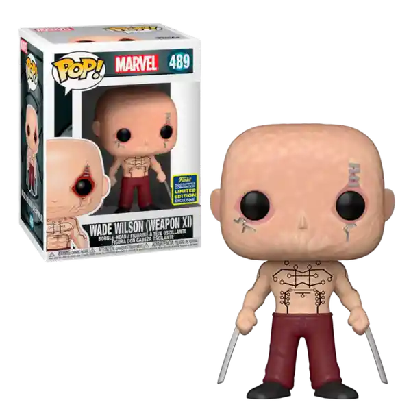 Funko Pop Figura Coleccionable Wade Wilson Weapon Xi Sdcc2020