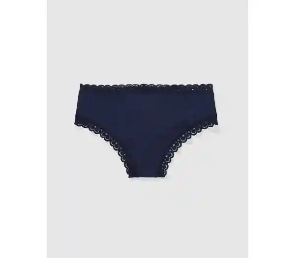 Panti Encaje Aerie Azul Talla Large American Eagle