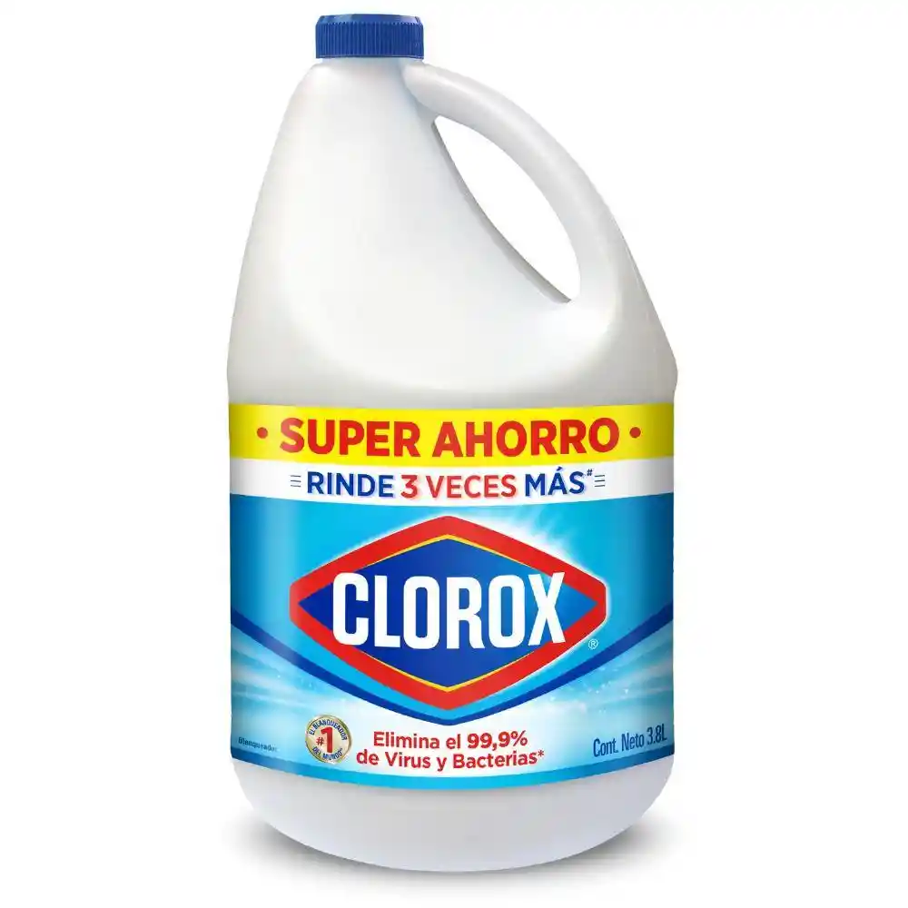 Blanqueador Clorox Original Botella 3.8 lt