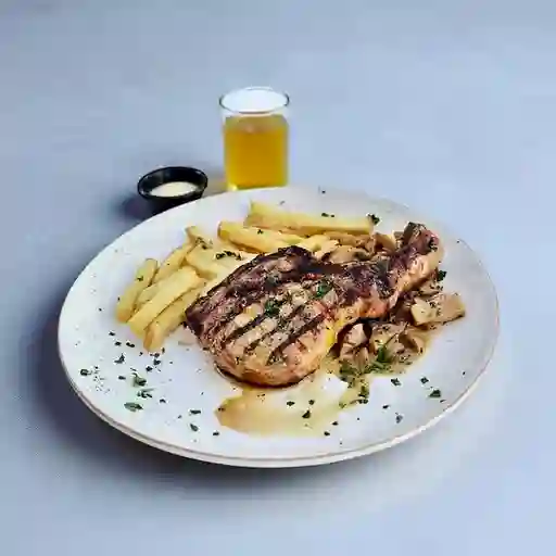 Tomahawk de cerdo