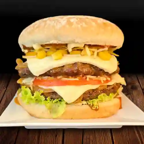 Hamburguesa Doble Carne