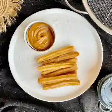 8 Churros Tradicionales con Topping