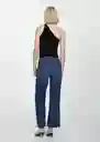 Jean Catherin Tejano Oscuro Talla 46 Mujer Mango