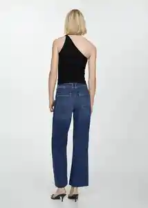 Jean Catherin Tejano Oscuro Talla 46 Mujer Mango