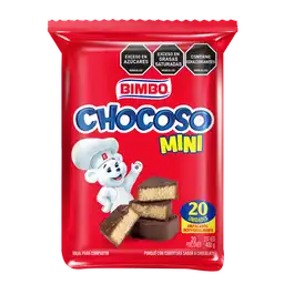 Bimbo Tajada Chocoso Mini x20 400 G