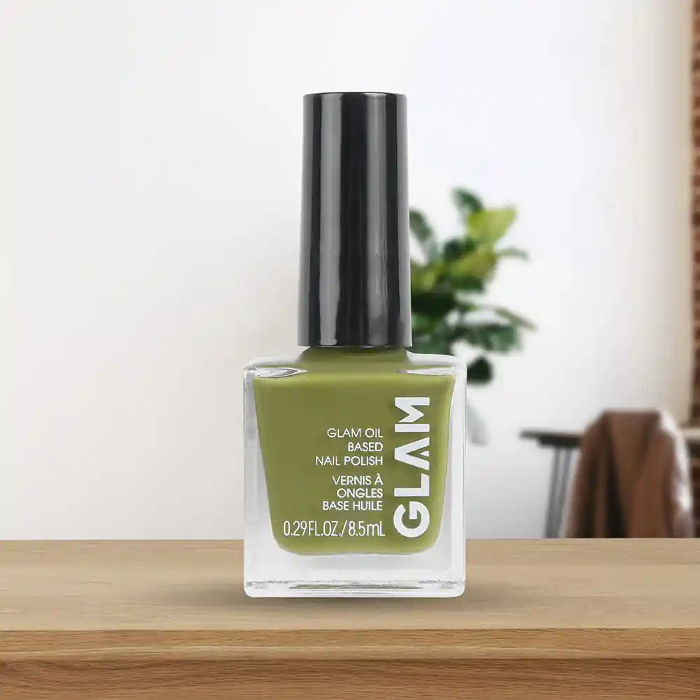 Miniso Esmalte Para Uñas a Base de Aceite Verde Oliva