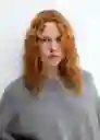Abrigo Grandes Gris Oscuro Vigoré Talla L Mujer Mango