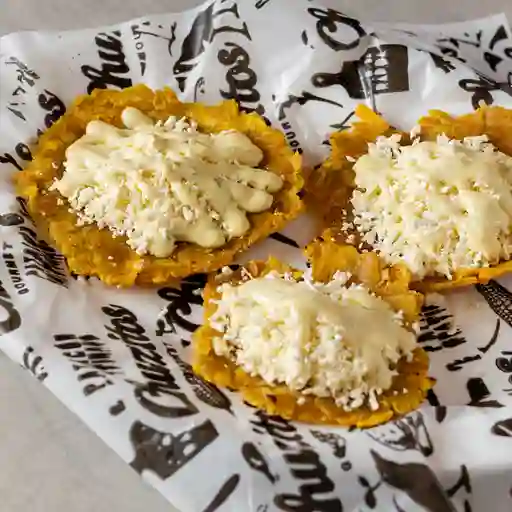 Pataconcitos con queso