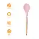 Cucharón de Sopa en Silicona Rosa Miniso