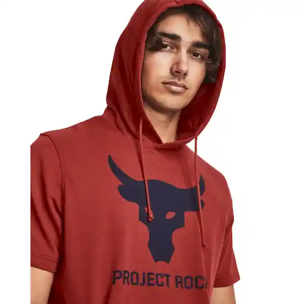 Under Armour Camiseta Project Rock Terry hd Hombre Rojo Talla L