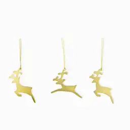 Set De Renos Colgantes Para Arbol Ambiente Gourmet