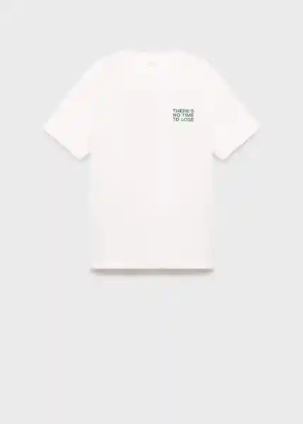 Camiseta Forward Offwhite Talla 22 Teen Niños Mango