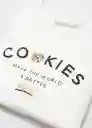 Camiseta Cookies Off White Talla 10 Niña Mango