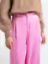 Pantalón Debbie Mujer Rosa Chelone Medio Talla 8 539E308 Naf Naf