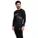 Camiseta Manga Larga Sunshine Wave Sprint Hombre Talla M Speedo