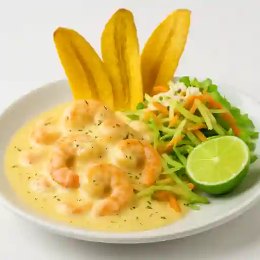 Camarones Gratinados