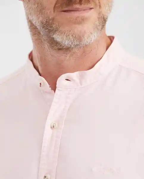 Camisa Neru Neck Manga Corta Rosa Nouveau Claro M Chevignon
