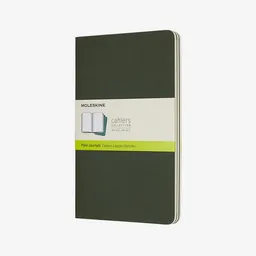 Inkanta Libreta Cahier Hoja Blanca Verde Mirto Grande