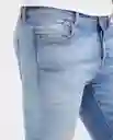 Jean Súper Slim Fit Rider Azul Francés Medio T 32/32 Chevignon