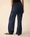 Jean Azul Prusia Oscuro Talla 6 171G000 Espirit