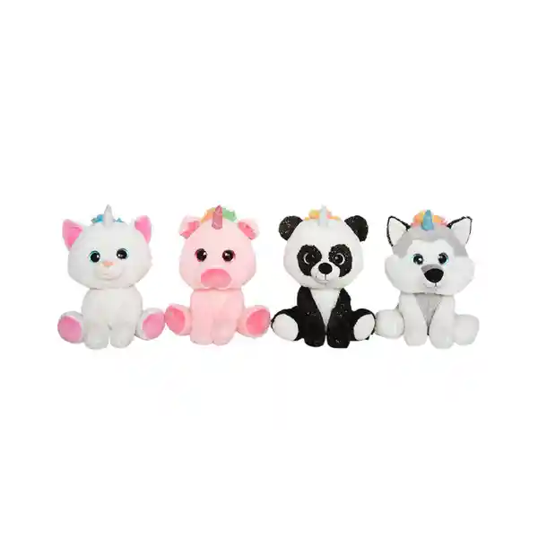 Krea Peluche Animalito Disfraz Unicornio Surtidos 24 cm