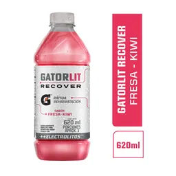 Hidratante Gatorlit fresa kiwi 620 ml pet 