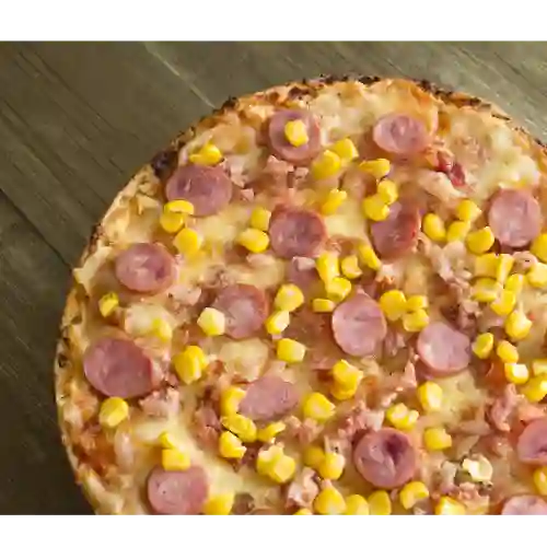 Pizza Ranchera de 4 Porciones 21Cm