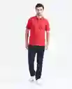 Camiseta Polo Rojo Salsa Oscuro Talla XL Chevignon