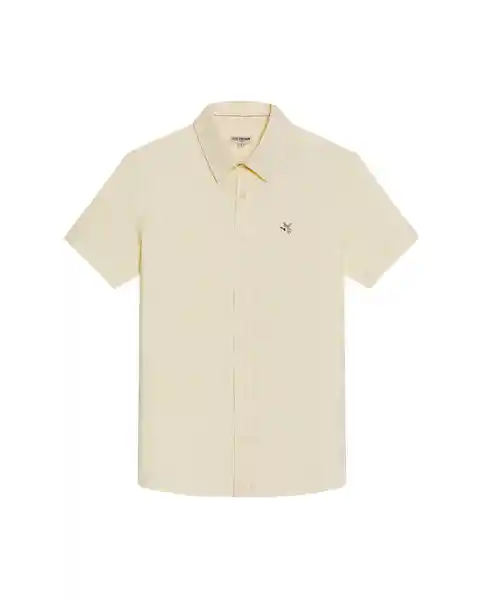 Camisa Oxford Duck Amarillo Merengue Claro Talla M Chevignon