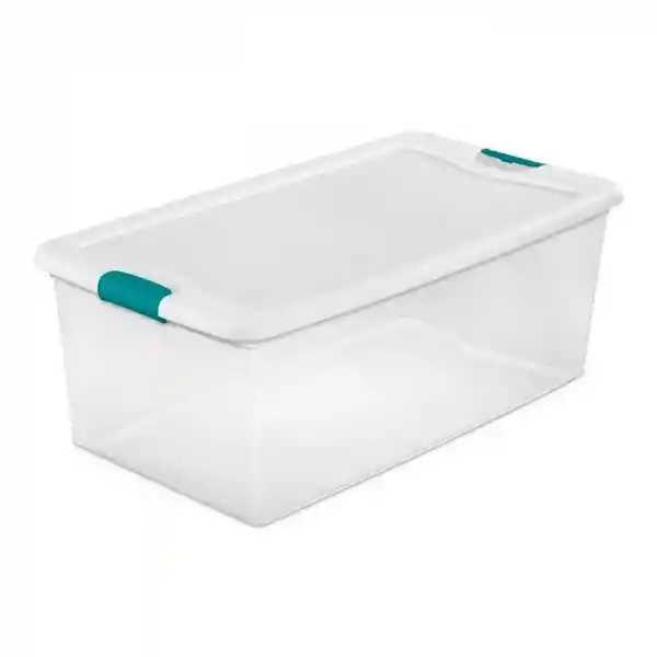 Great Plastic Caja Organizadora Traslúcida 100 L