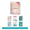 Keepermate Cuaderno Sirenas 3 Materias Mixto Argollado