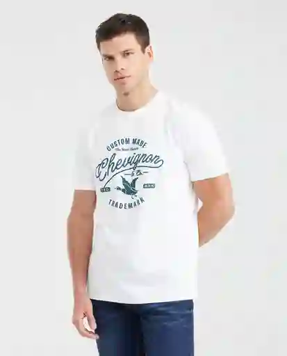 Camiseta Graphic Crudo Prístino Claro T S Chevignon
