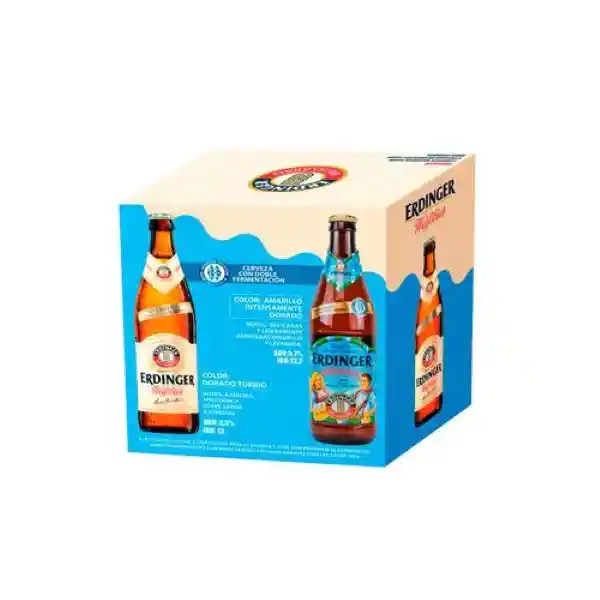 Erdinger Pack Cerveza Weissbier y Oktoberfest