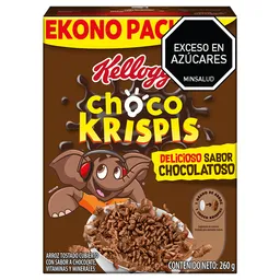 Cereal Choco Krispis Arroz Cubierto Chocolate (260 Gr)