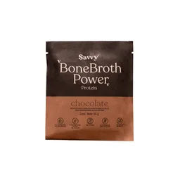 Savvy Suplemento Dietario Bone Broth Power Protein Chocolate