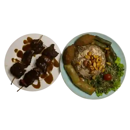 Plato mixto doble con chuzo