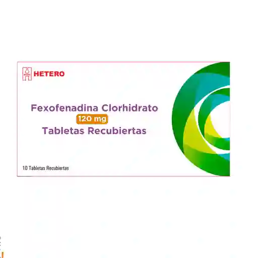 Hetero Fexofenadina Clorihidrato (120 mg)