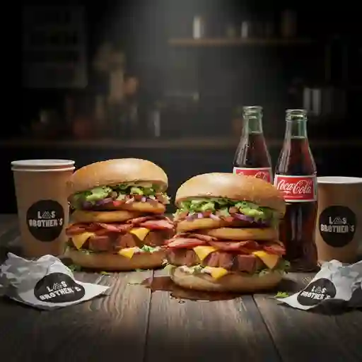 Combo Duo Hamburguesas Cupido