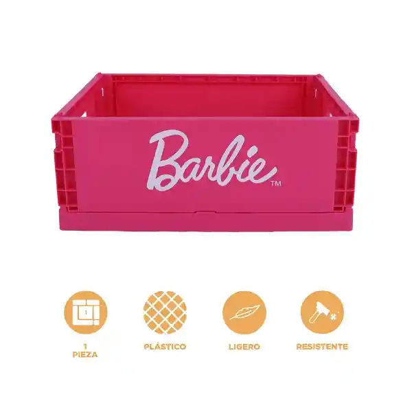 Organizador de Plástico Plegable Colección Barbie L Miniso