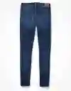 American Eagle Jean Next Level Índigo Profundo Talla 8 Regular