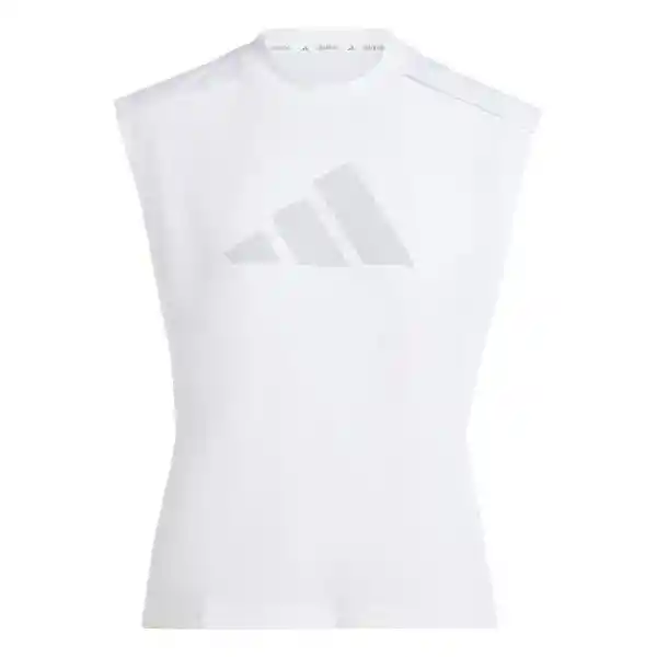 Adidas Polera Power Bl Tk Blanco Para Mujer Talla M