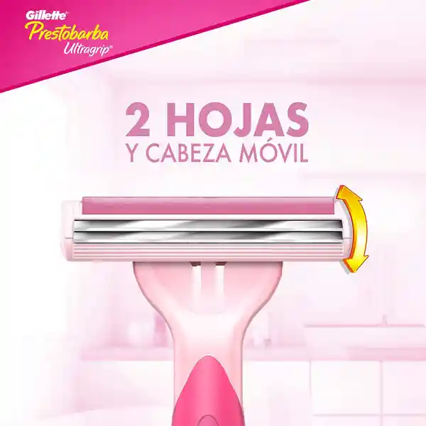 Prestobarba Ultragrip Mujer X1u