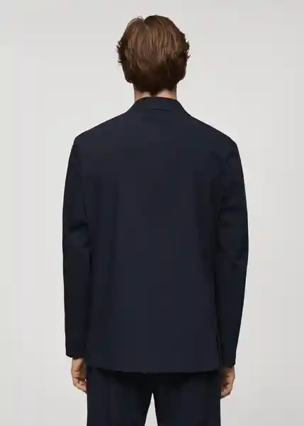 Blazer Americana Parioli Navy Talla 52 Hombre Mango