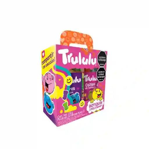 Trululu Goma Recubrimiento Confitado Frutal
