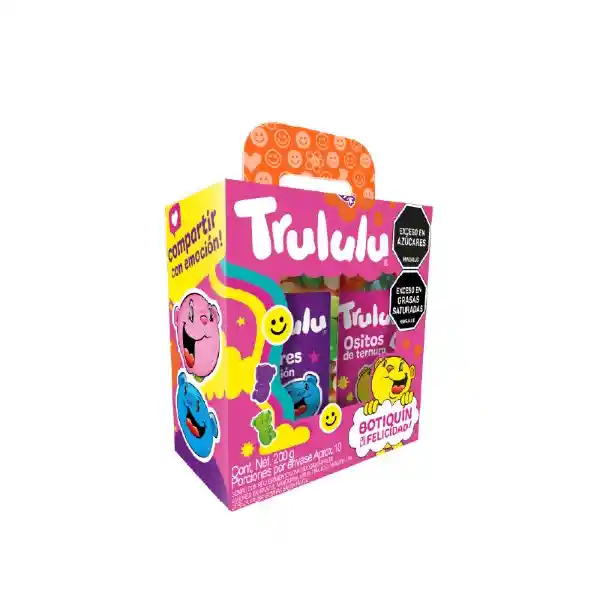 Trululu Goma Recubrimiento Confitado Frutal