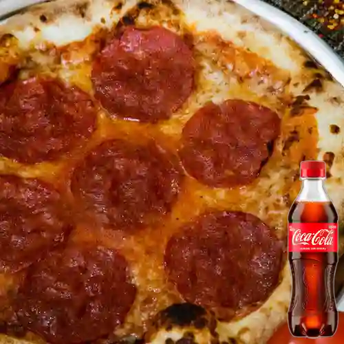 Combo Pizza Catanzaro. + Coca Cola Original 400 ml