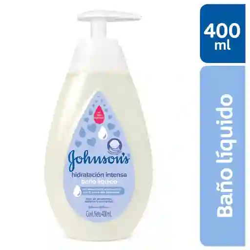 Johnson's Baño Líquido Bebé Hidratación Intensa 400 mL