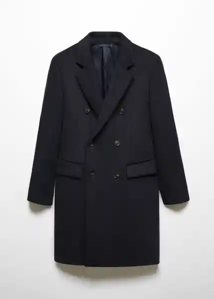 Abrigo Barley Navy Talla M Hombre Mango