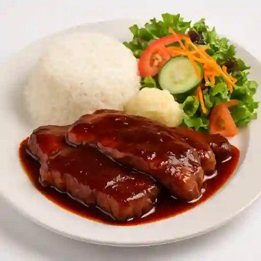 Cerdo en Salsa Jack Daniels